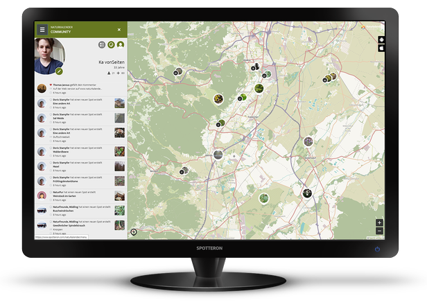 SPOTTERON WebApp Screen 1024px
