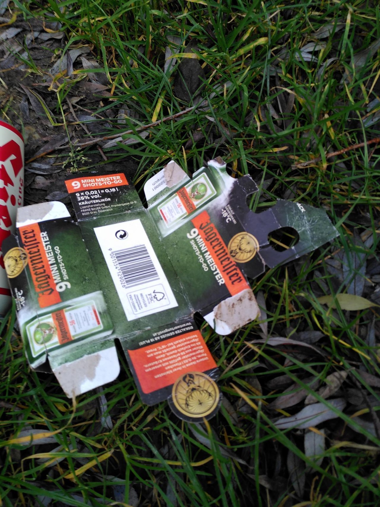 litter in DRECKSPOTZ | GLOBAL 2000 App spotted by TheOSWR on 18.12.2020