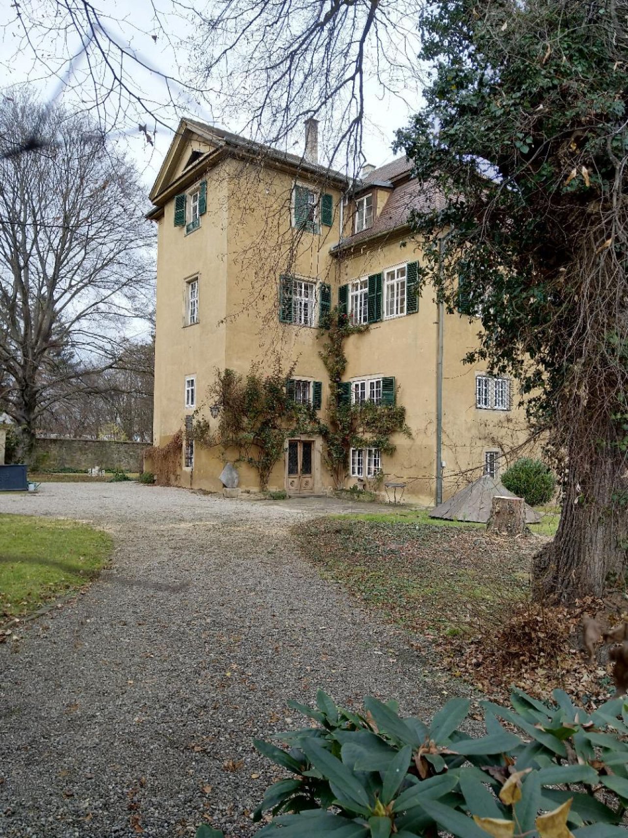 Schloss in Landauf, LandApp BW App spotted by Martin Hahn on 20.12.2020