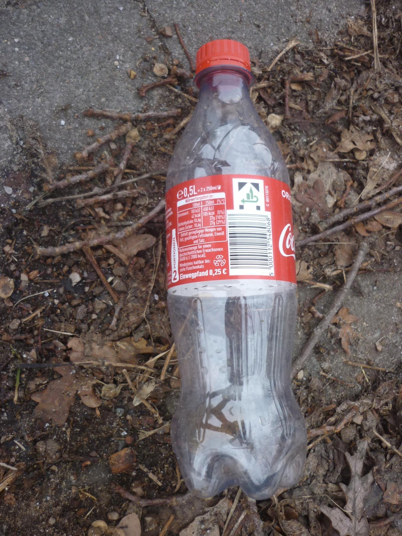 litter in DRECKSPOTZ | GLOBAL 2000 App spotted by Mamabird on 06.02.2021