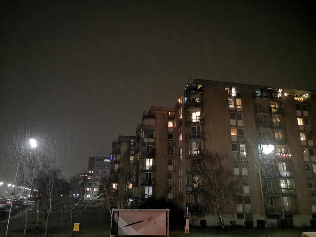 Schneefall in Naturkalender App:  spotted by Karluise on 10.12.2020