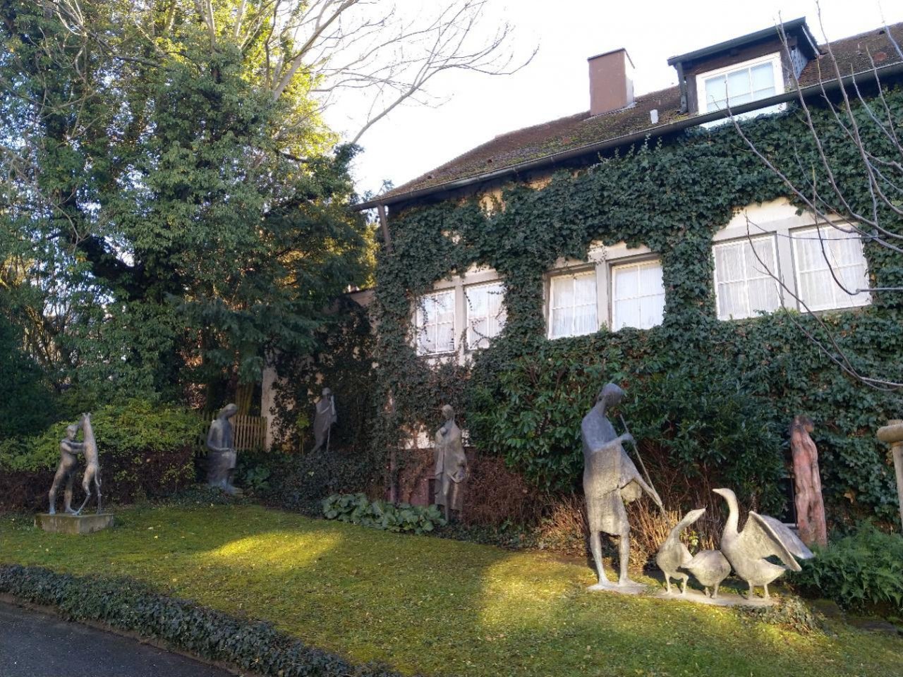 Statue in Landauf, LandApp BW App spotted by Martin Hahn on 19.12.2020