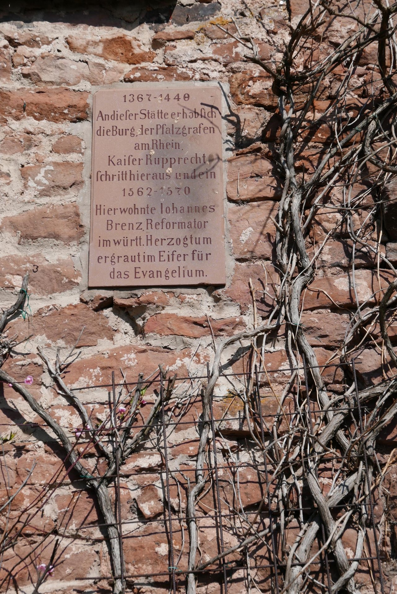 Gedenktafel in Landauf, LandApp BW App spotted by Werner Schüle on 05.01.2021