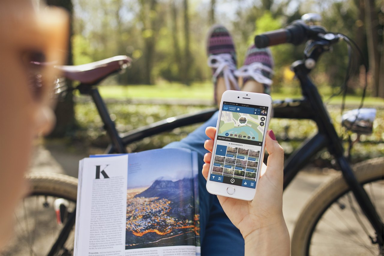 Get the App and install in it on your Smartphone