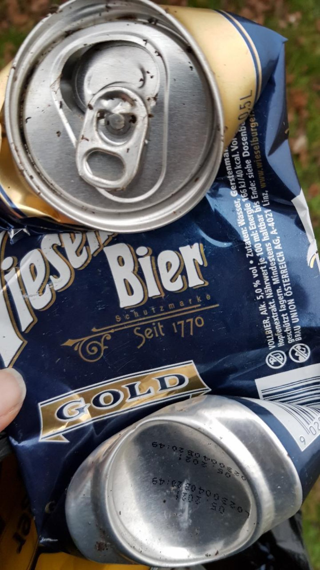 litter in DRECKSPOTZ | GLOBAL 2000 App spotted by Sommerphlox on 18.12.2020